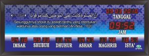 Jual jam digital masjid murah di bekasi pusat