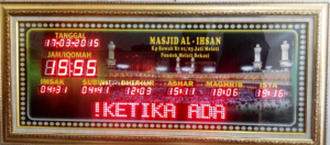 Jual jam digital masjid murah di bekasi selatan