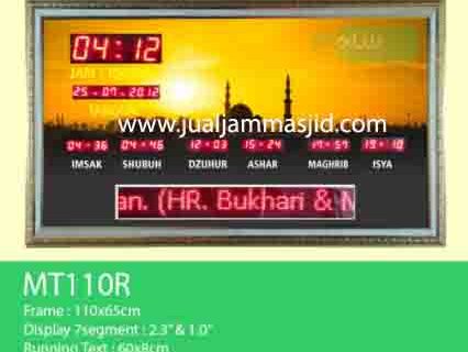 jual jam jadwal sholat digital masjid murah di grand wisata bekasi