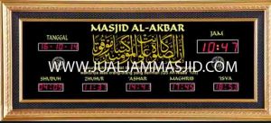 jual jam jadwal sholat digital masjid murah di tanah abang Jakarta