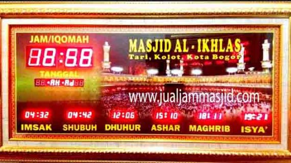harga jam digital masjid di depok selatan