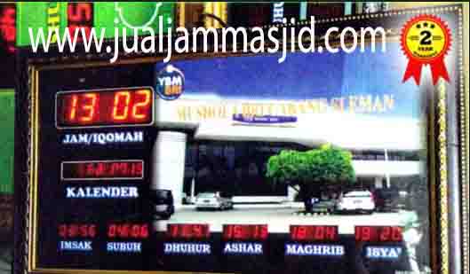 penjual jam jadwal sholat digital masjid running text di pekanbaru pusat