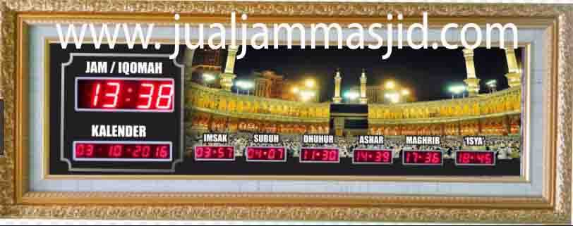penjual jam jadwal sholat digital masjid running text di Jatiluhur bekasi