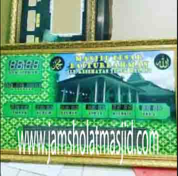 penjual jam jadwal sholat digital masjid running text di Pekayon Jaya bekasi