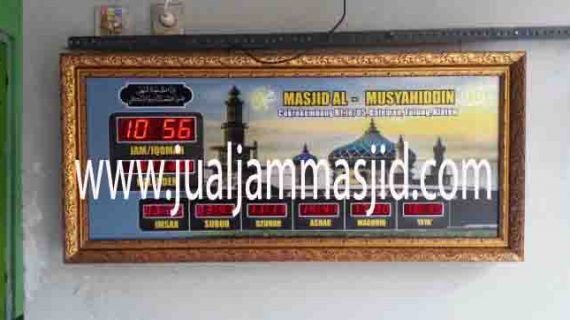 jam digital adzan buat masjid
