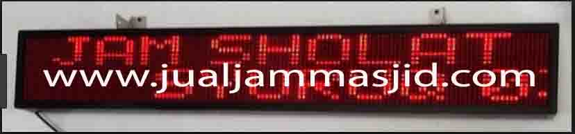 jual jam digital masjid jam dinding jadwal sholat digital otomatis