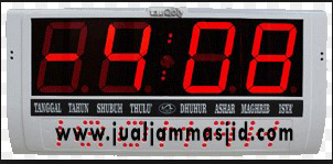 jual jam digial masjid jabodetabek