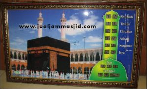jual jam digital untuk masjid di bekasi barat