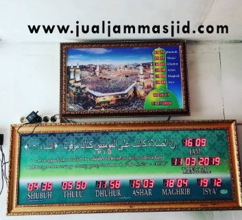 jual jam digital untuk masjid di jakarta utara